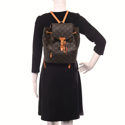 Louis Vuitton Monogram Montsouris NM Backpack 2 of 14