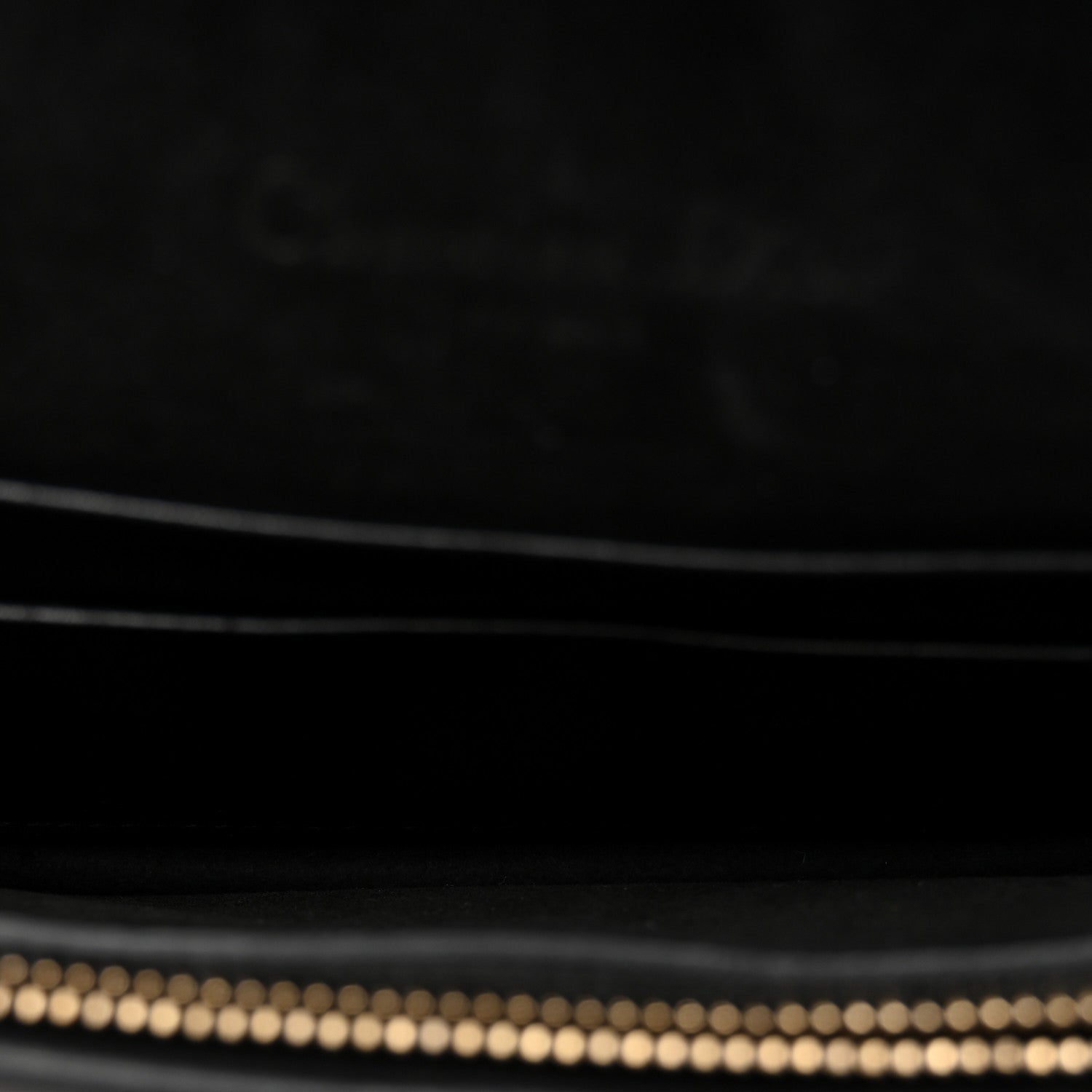 Christian Dior Calfskin Saddle Belt Bag Black 5 of 10