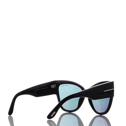 Tom Ford Acetate Anoushka Cat Eye Sunglasses TF371 Black 4 of 8