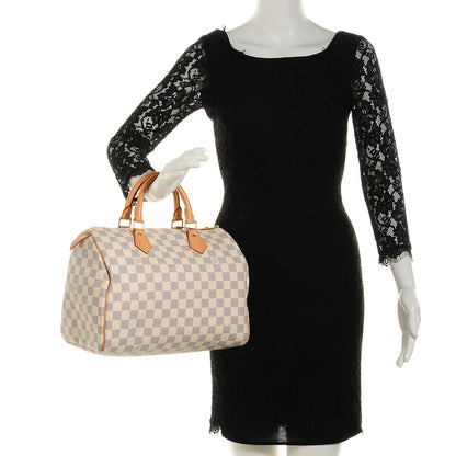 Louis Vuitton Damier Azur Speedy 30 2 of 7