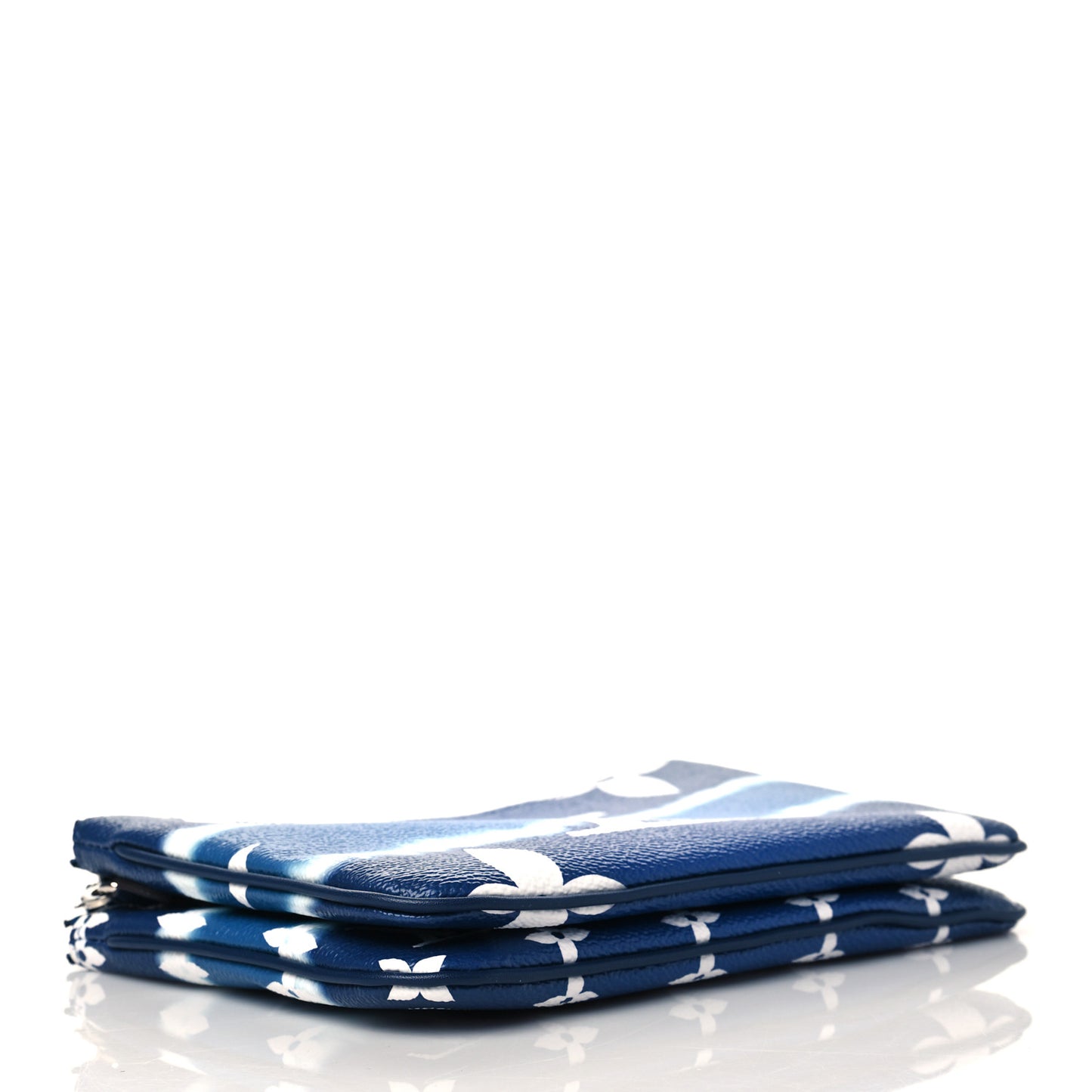 Monogram Giant Escale Double Zip Pochette Blue
