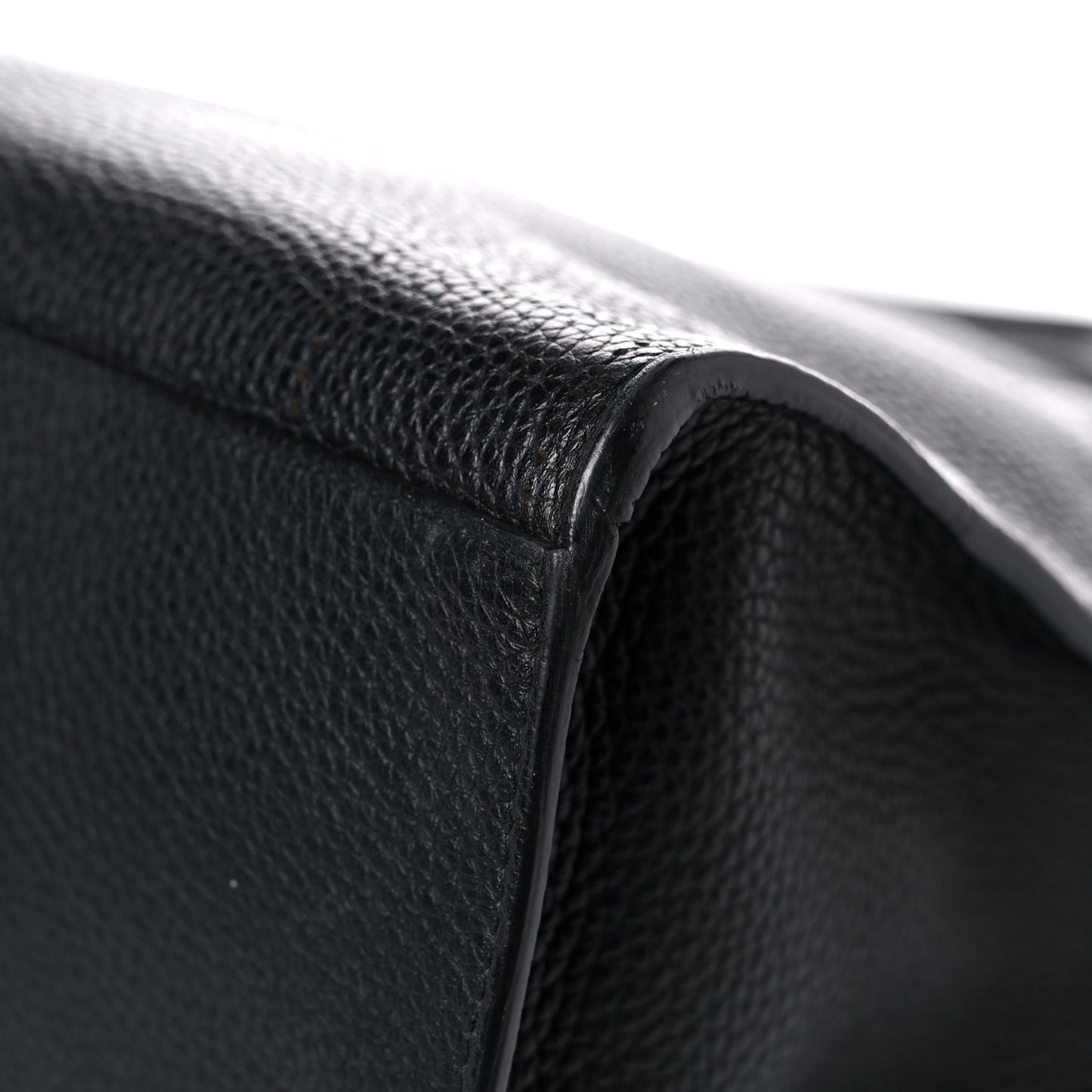 Veau Grana Perforated Blackout Hardware City Black
