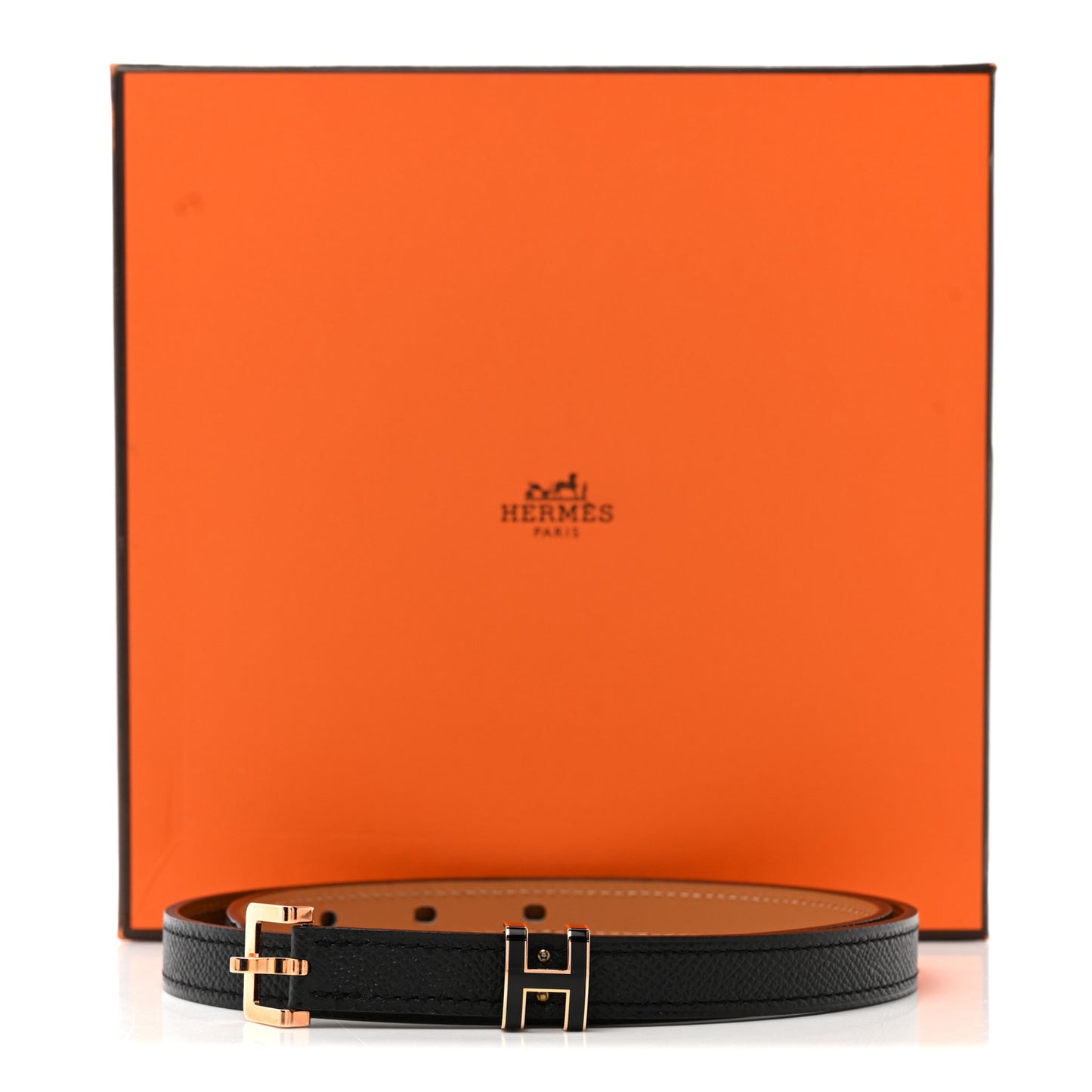 Epsom 15mm Pop H Belt 75 30 Black