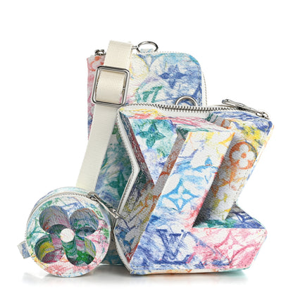 Louis Vuitton Monogram Pastel Colors LV Block 1 of 14