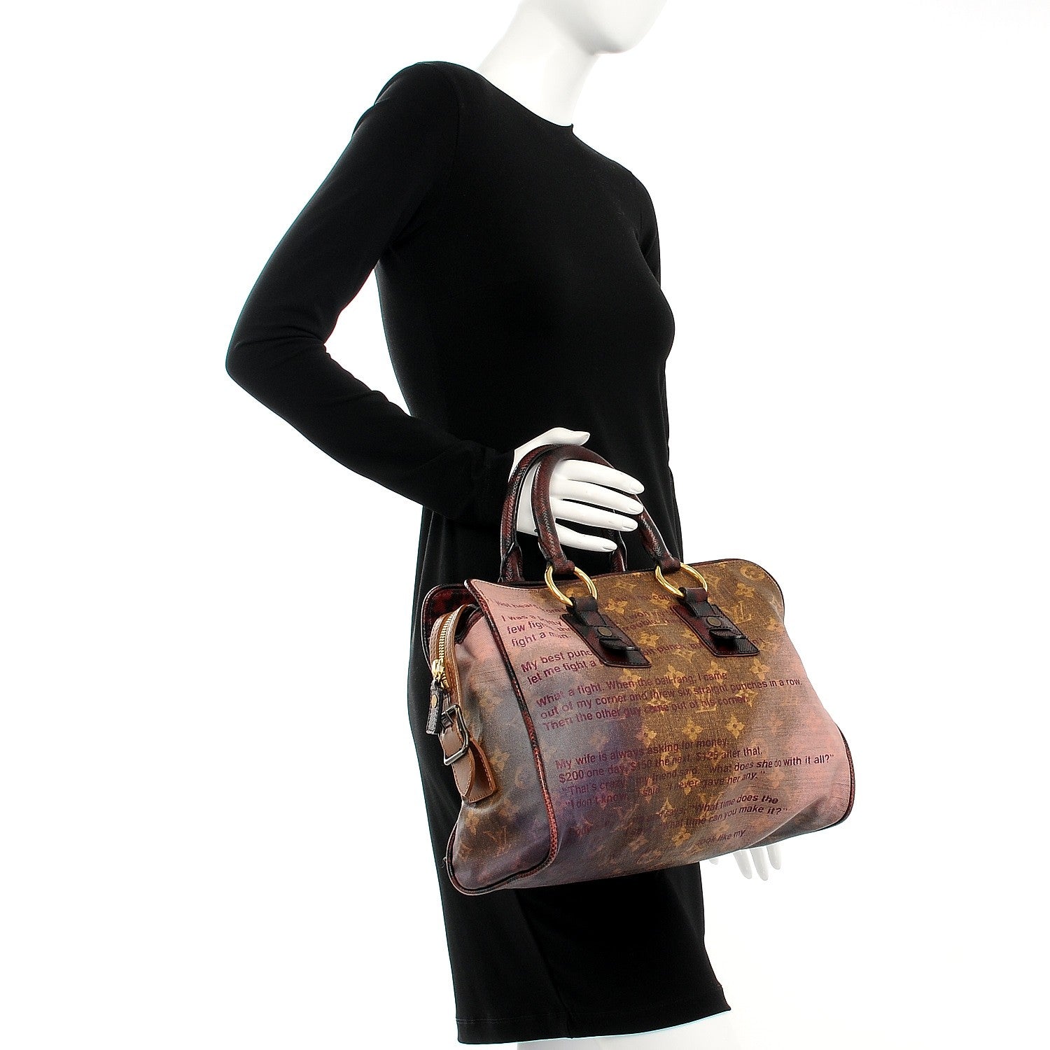 Louis Vuitton Monogram Karung Graduate Jokes Bag 2 of 7