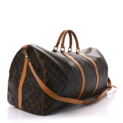 Louis Vuitton Monogram Keepall Bandouliere 60 3 of 17