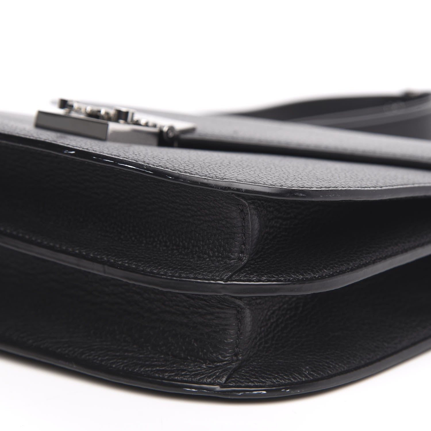 MCM Grained Calfskin Patricia Park Avenue Crossbody Bag Black 10 of 10