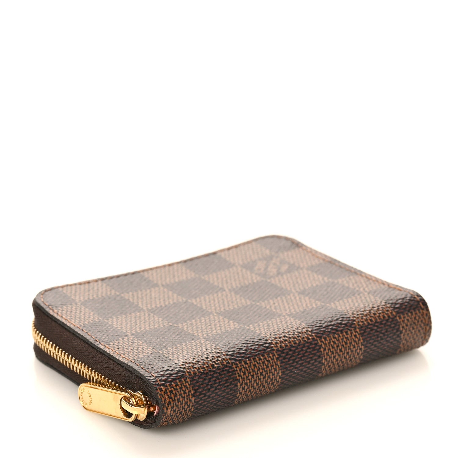 Louis Vuitton Damier Ebene Zippy Coin Purse Rose Ballerine 4 of 7