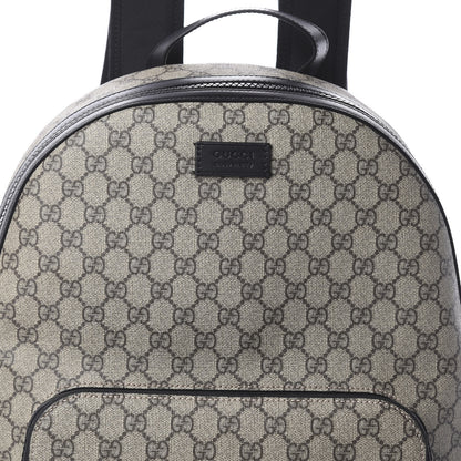 Gucci GG Supreme Monogram Medium Backpack Black 8 of 8