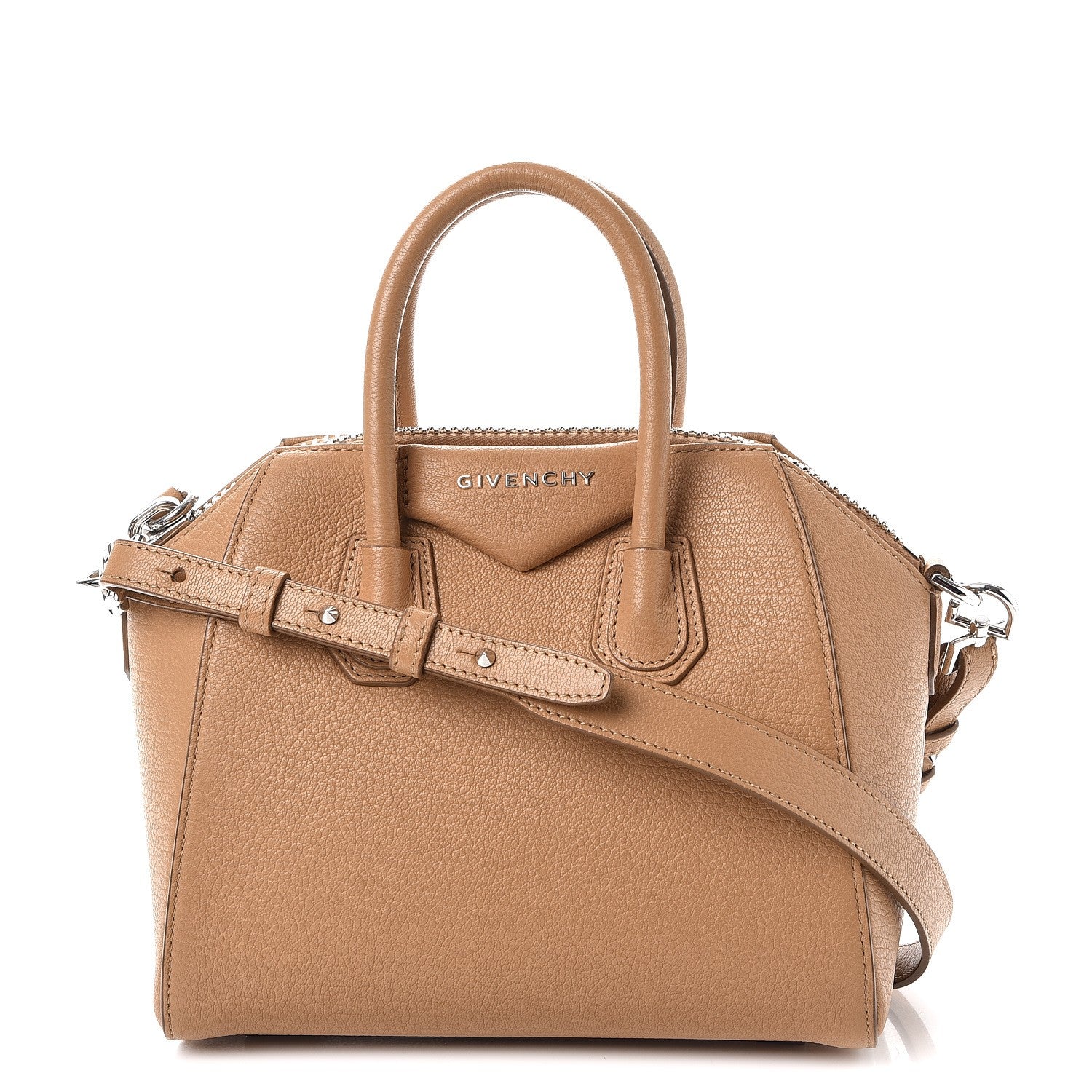 Givenchy Sugar Goatskin Mini Antigona Medium Beige 1 of 7