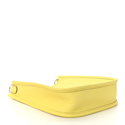 Hermes Taurillon Clemence Evelyne TPM Limoncello 4 of 9