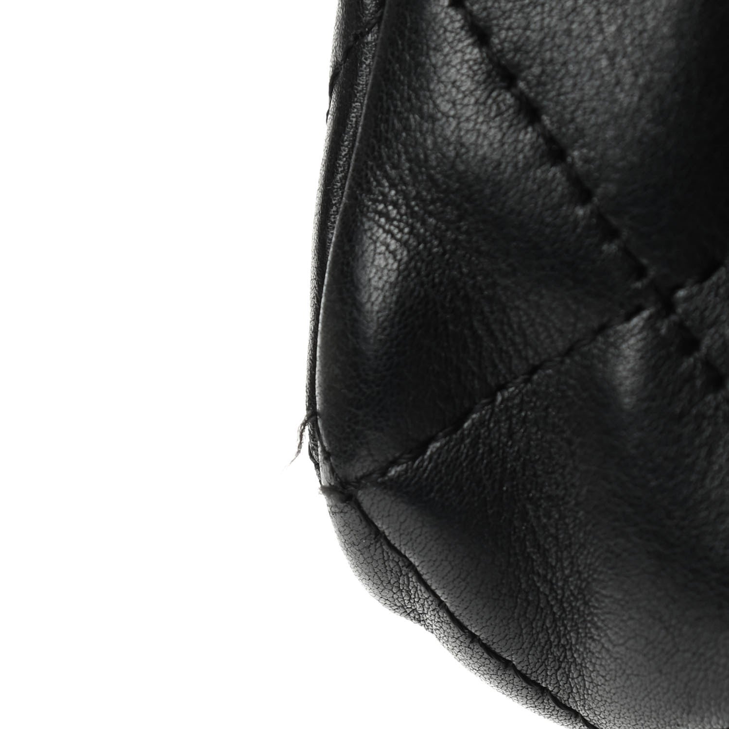 Chanel Calfskin Quilted Large Cambon Multipocket Reporter Black White 13 of 13