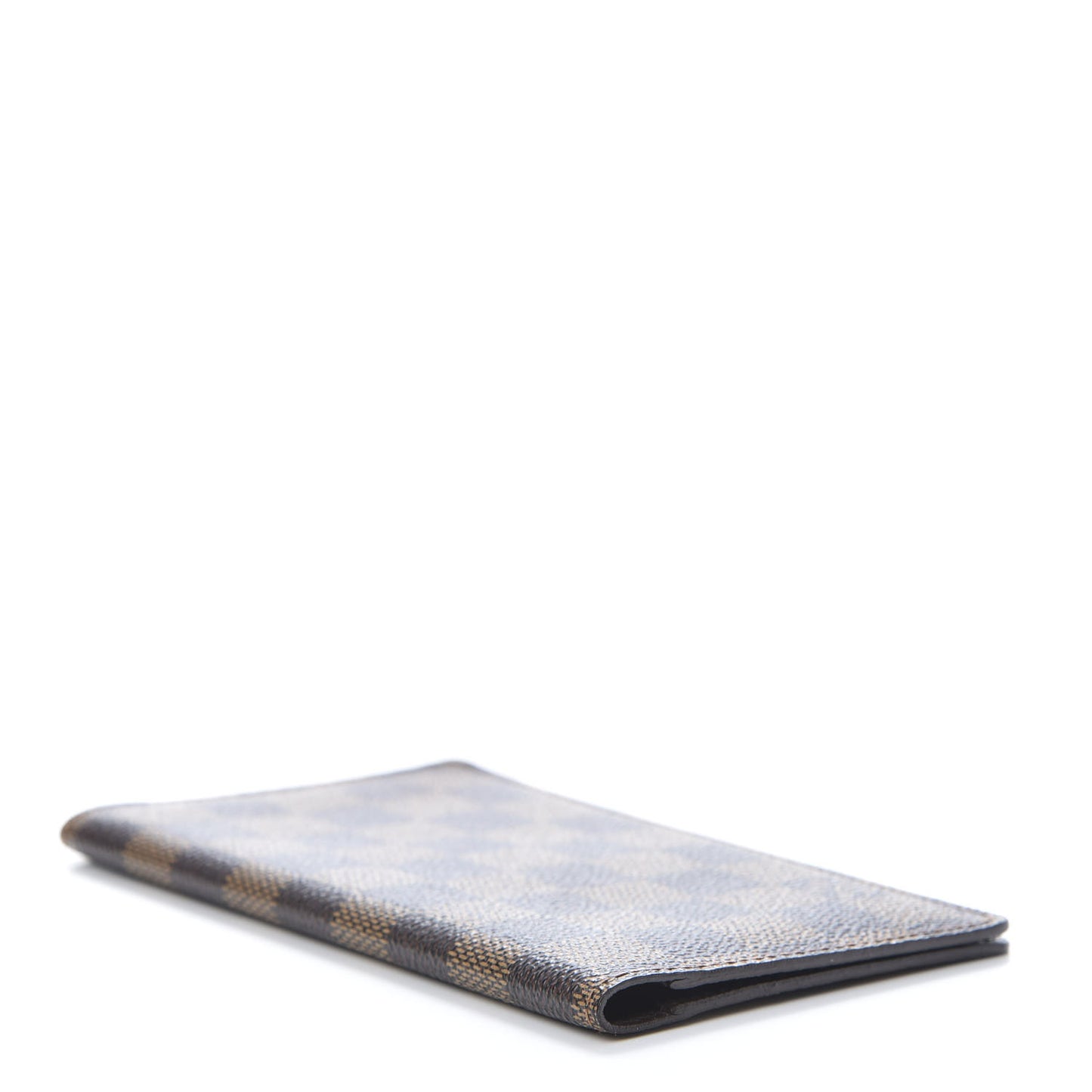 Damier Ebene Checkbook Cover Wallet