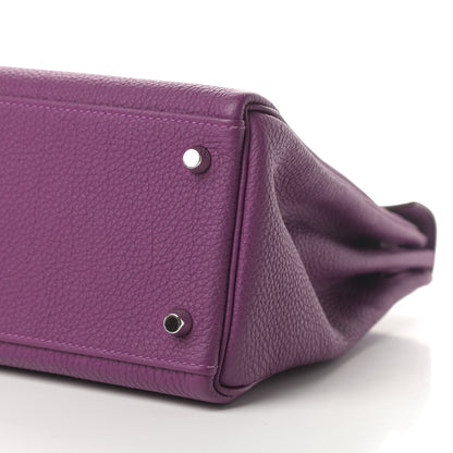 Hermes Togo Kelly Retourne 32 Anemone 10 of 13