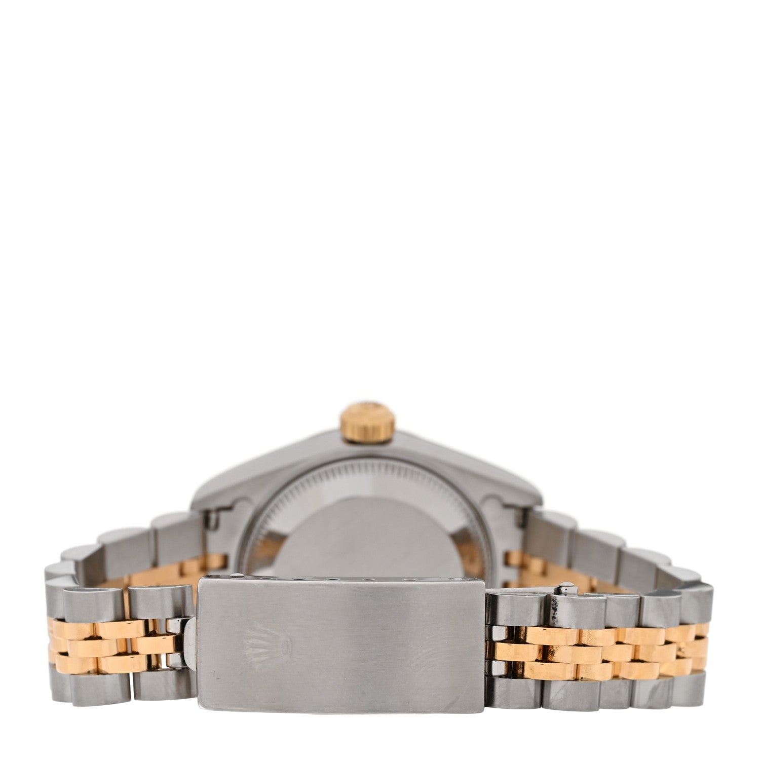 Rolex Stainless Steel 18K Yellow Gold Diamond 26mm Oyster Perpetual Datejust Watch Champagne 69173 3 of 5