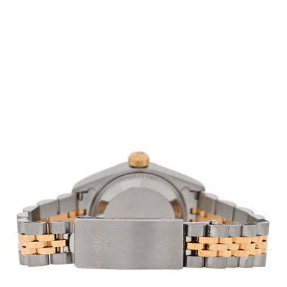 Rolex Stainless Steel 18K Yellow Gold Diamond 26mm Oyster Perpetual Datejust Watch Champagne 69173 3 of 5