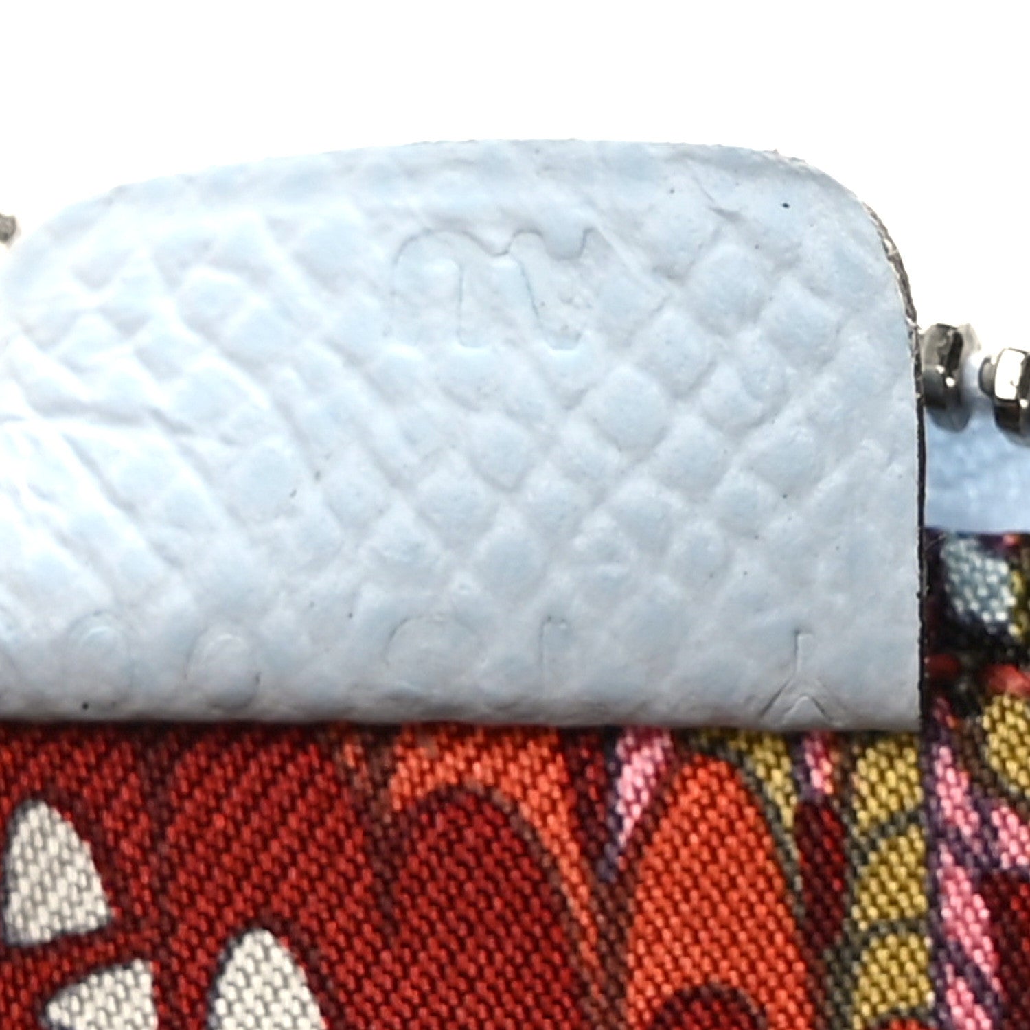 Hermes Epsom Silk'In Coin Purse Bleu Brume 7 of 9
