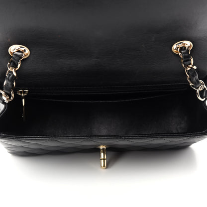 Chanel Lambskin Quilted Mini Rectangular Flap Black 5 of 12
