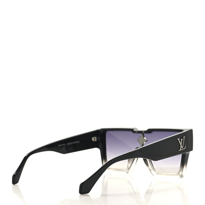 Louis Vuitton Acetate Swarovski Crystal Cyclone Sunglasses Z1736W Black 4 of 8