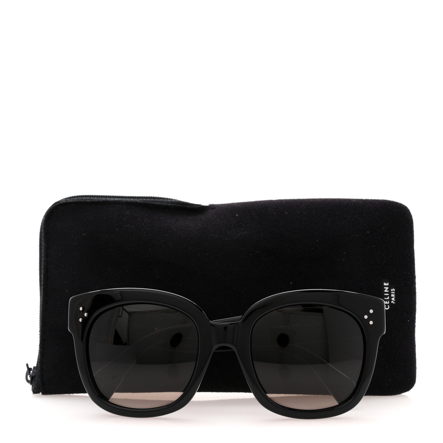 Celine New Audrey Sunglasses CL 41805/S Black 1859280 – FASHIONPHILE