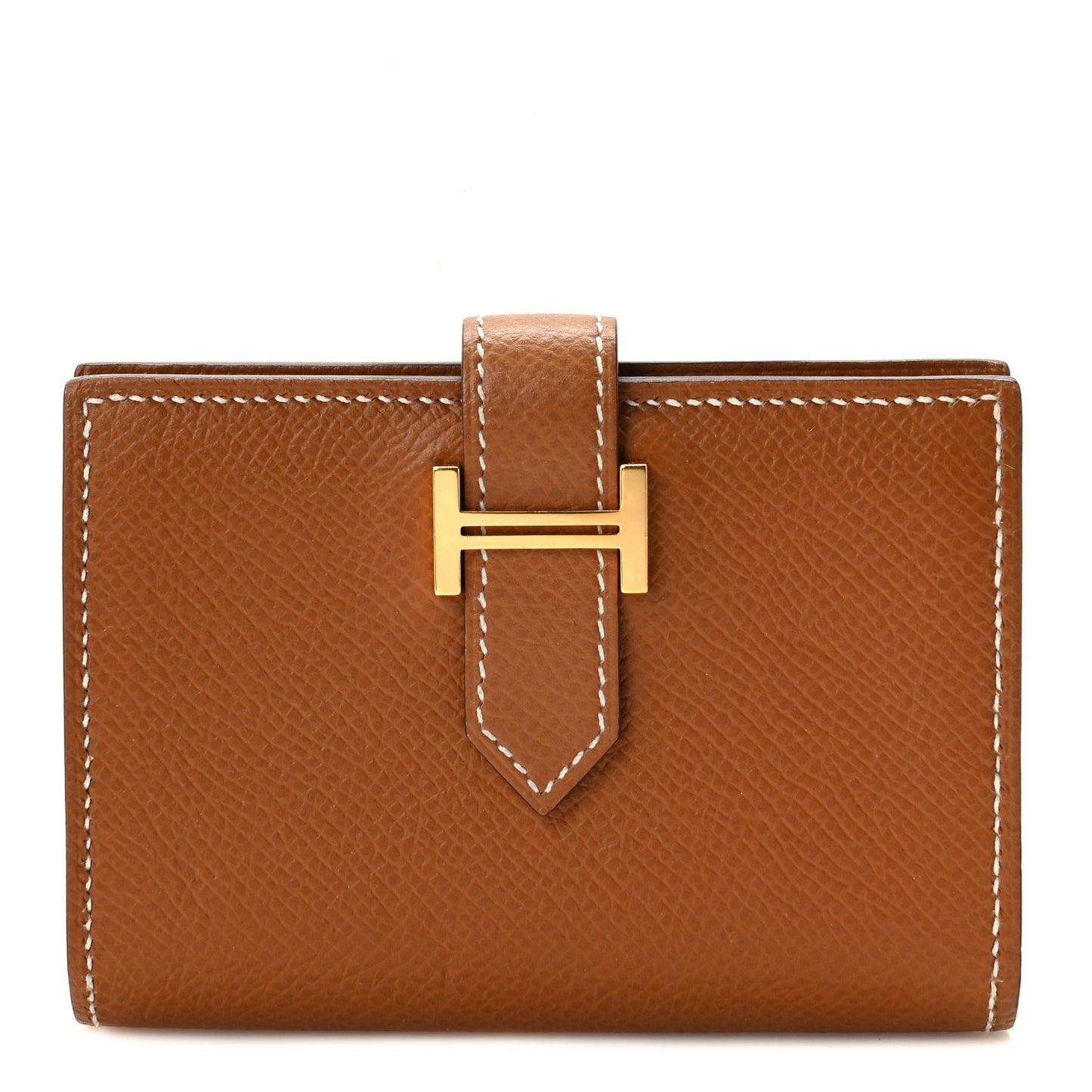 Epsom Bearn Card Holder Wallet Gold