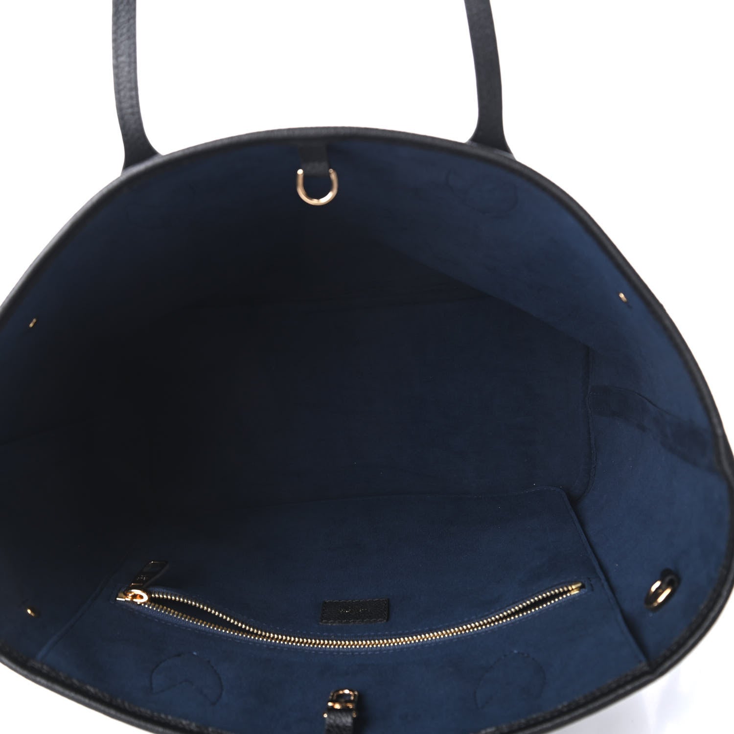 Louis Vuitton Empreinte Monogram Giant Neverfull MM Black 5 of 9