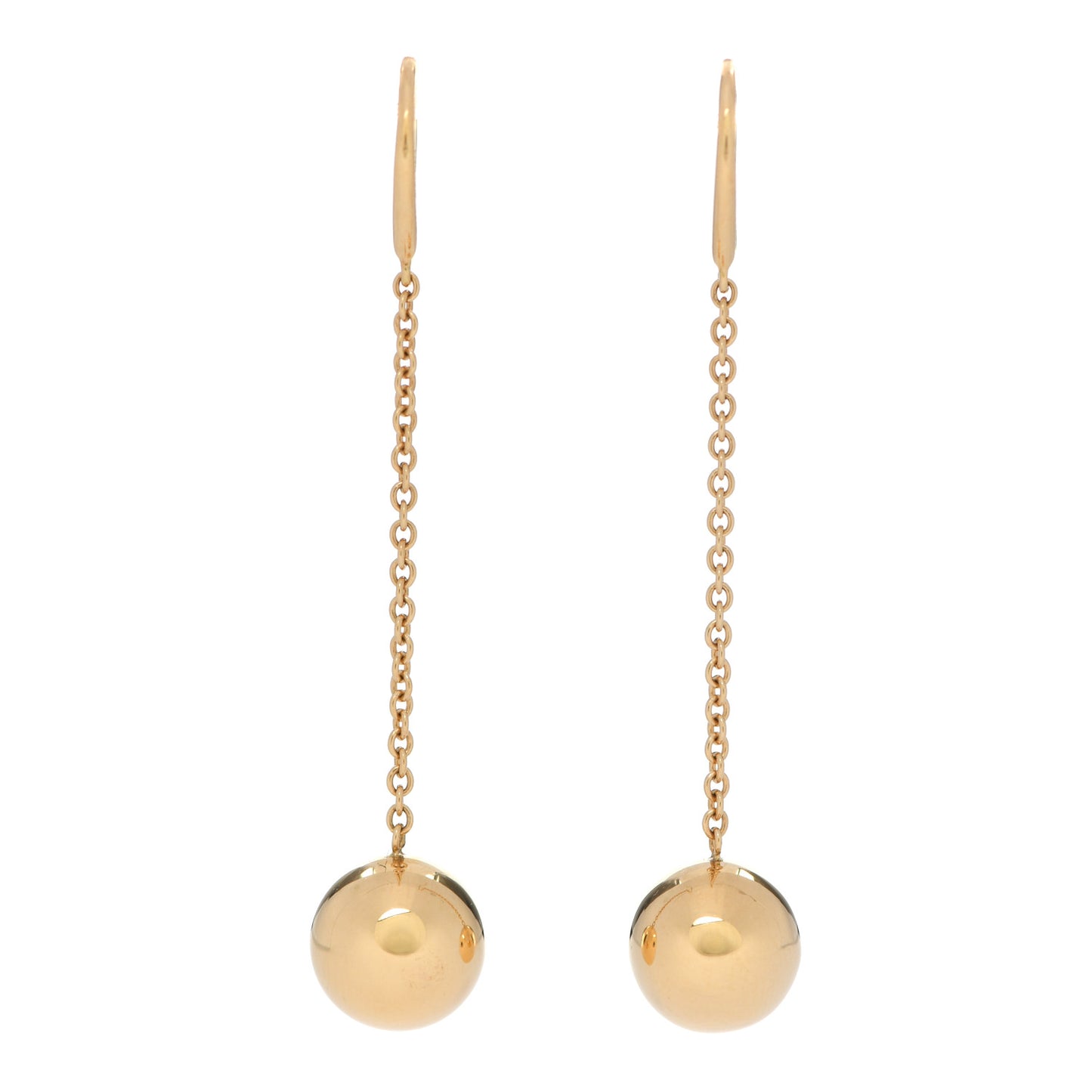 18K Yellow Gold 10mm HardWear Ball Hook Drop Earrings