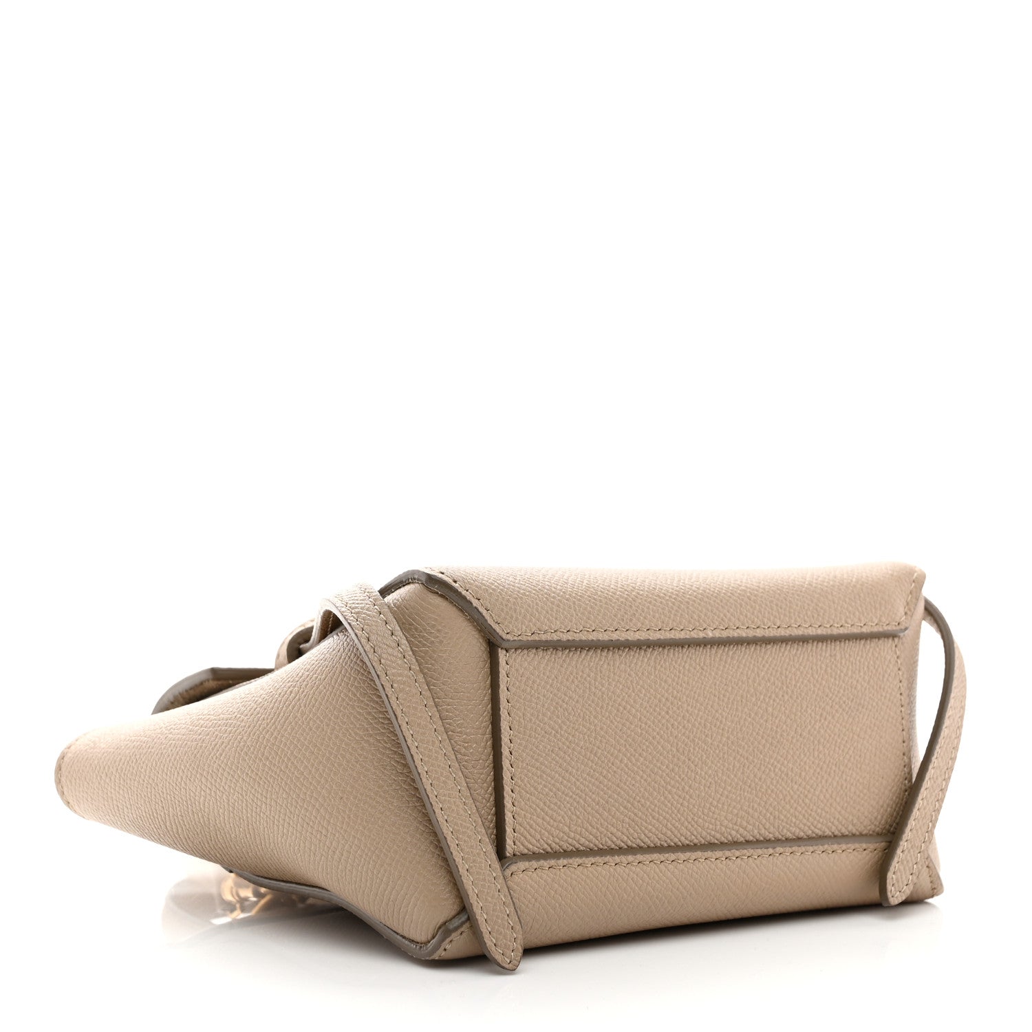 Celine Grained Calfskin Pico Belt Bag Light Taupe 4 of 9