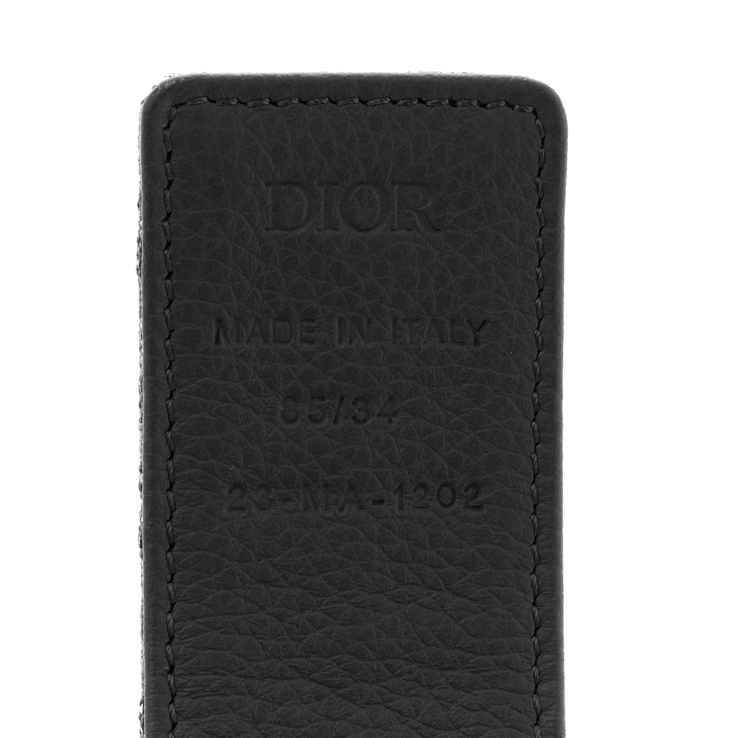 Jacquard Oblique Cosmo Belt 85 34 Silver