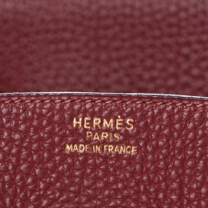 Hermes Fjord Birkin 35 Rouge H 22 of 41