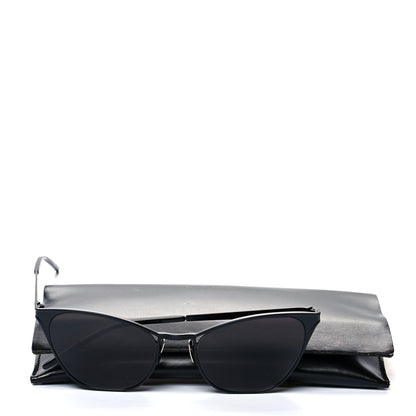 Saint Laurent SL409 Cat Eye Sunglasses Black 8 of 8