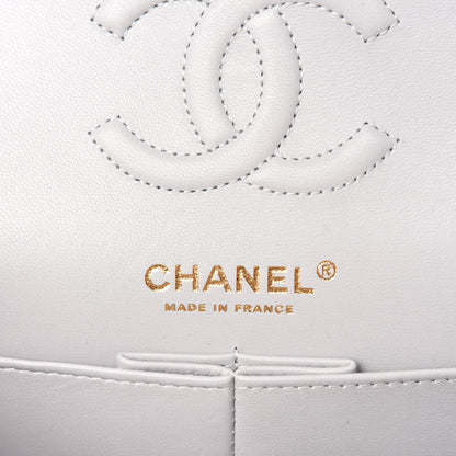 Chanel Caviar Quilted Small Double Flap Grey 8 of 11