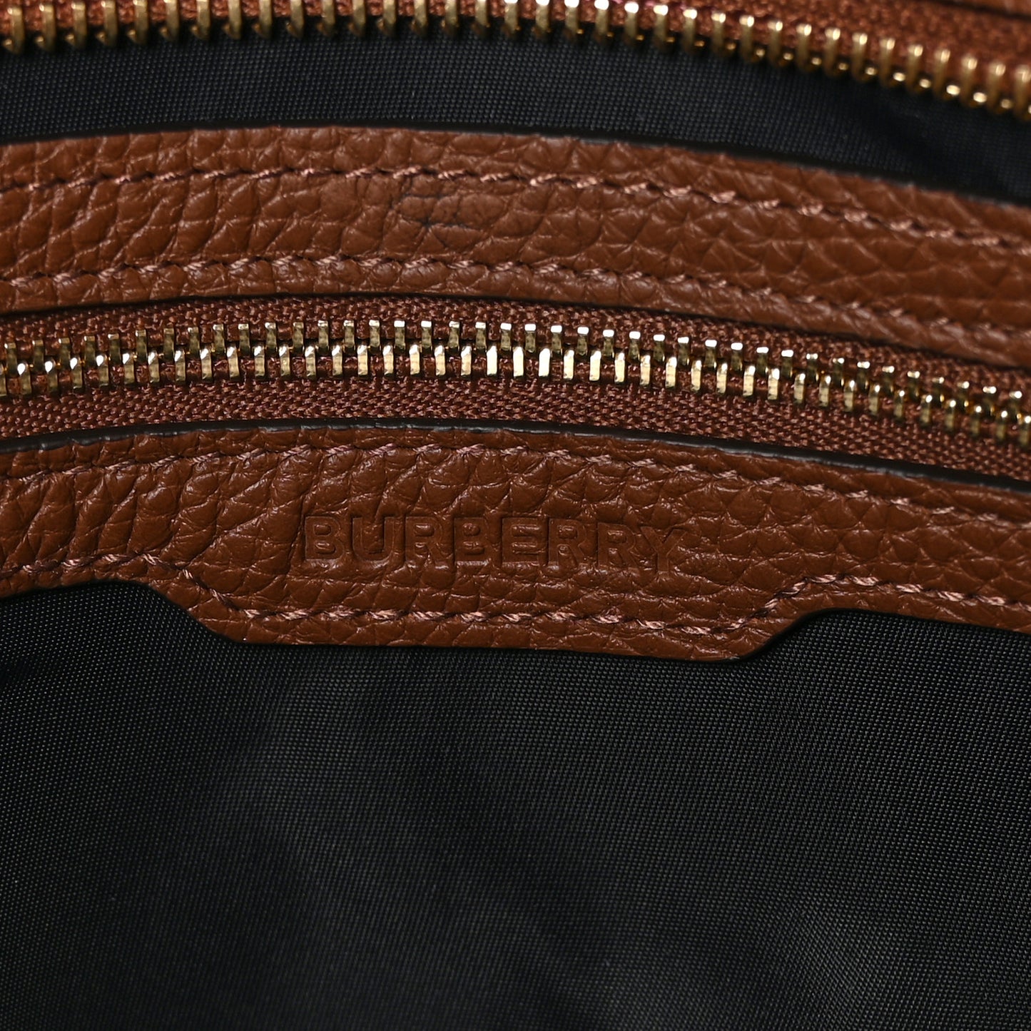 Calfskin Logo Embossed Medium Ardwell Tote Tan