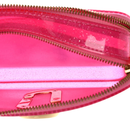 Marc Jacobs Jelly Glitter Small Snapshot Camera Bag Pink 5 of 9