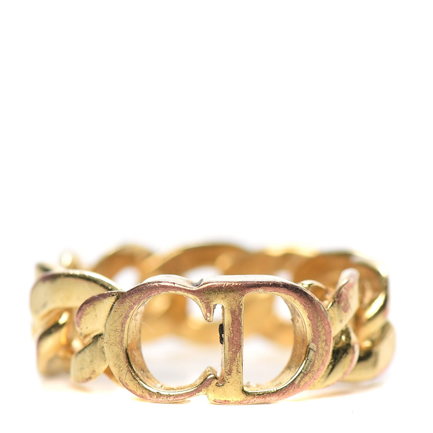 Metal Danseuse Etoile Chain Ring 6 Gold