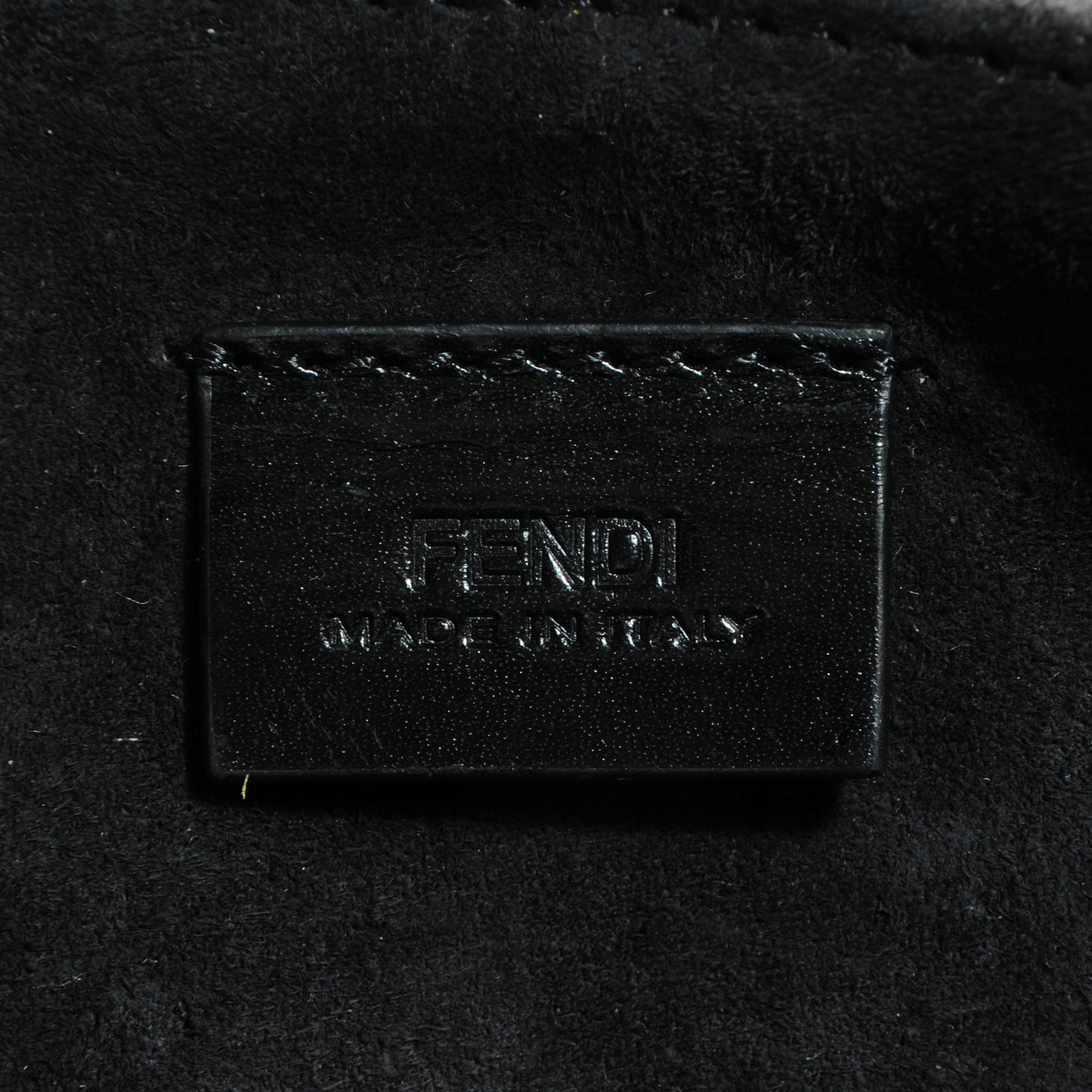 Shearling Nappa Mini Be Baguette Shoulder Bag Purple Black