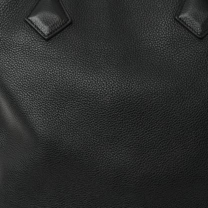 Hermes Taurillon Clemence Victoria II Cabas 35 Black 14 of 15