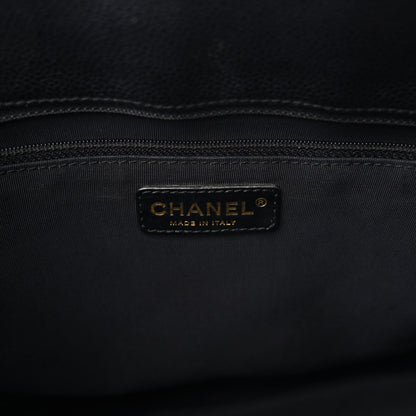 Chanel Caviar Quilted Grand Shopping Tote GST Black 7 of 10