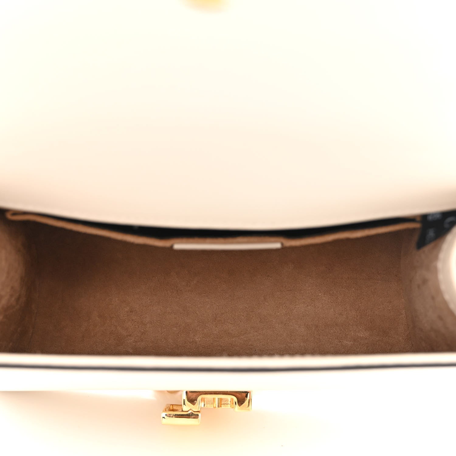 Gucci Calfskin Mini Sylvie Chain Shoulder Bag White 5 of 13