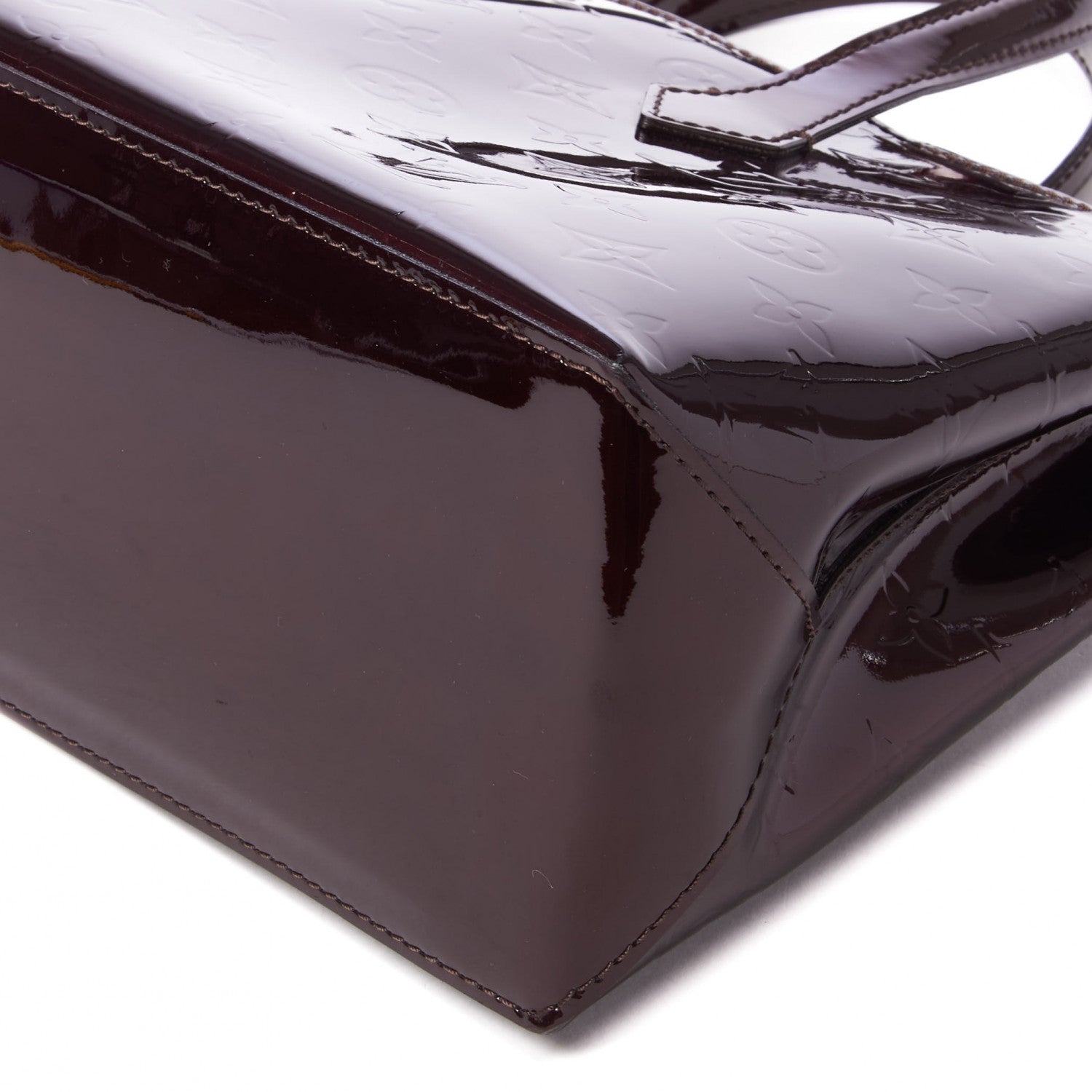 Louis Vuitton Vernis Wilshire PM Amarante 5 of 8