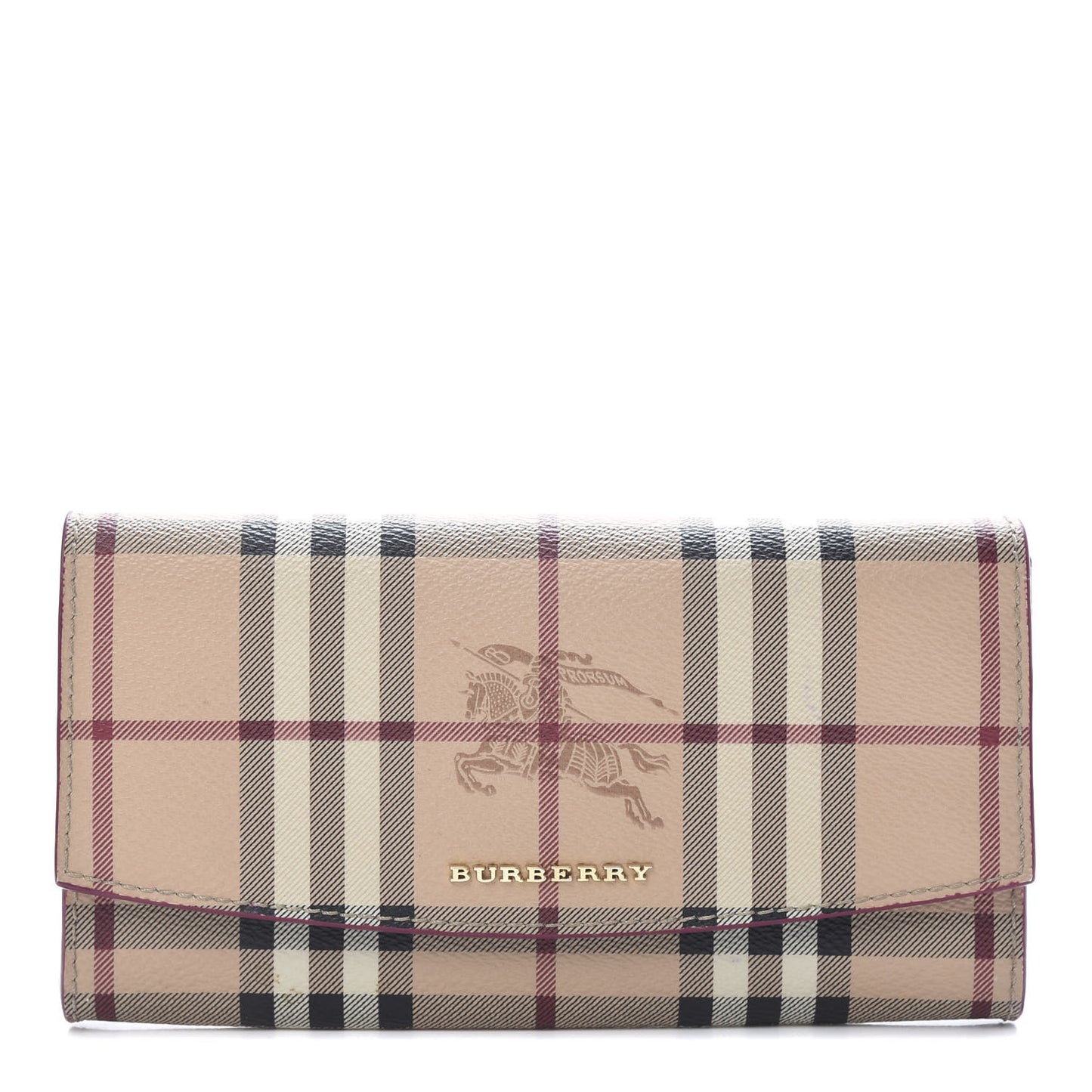 Haymarket Check Halton Wallet Pink