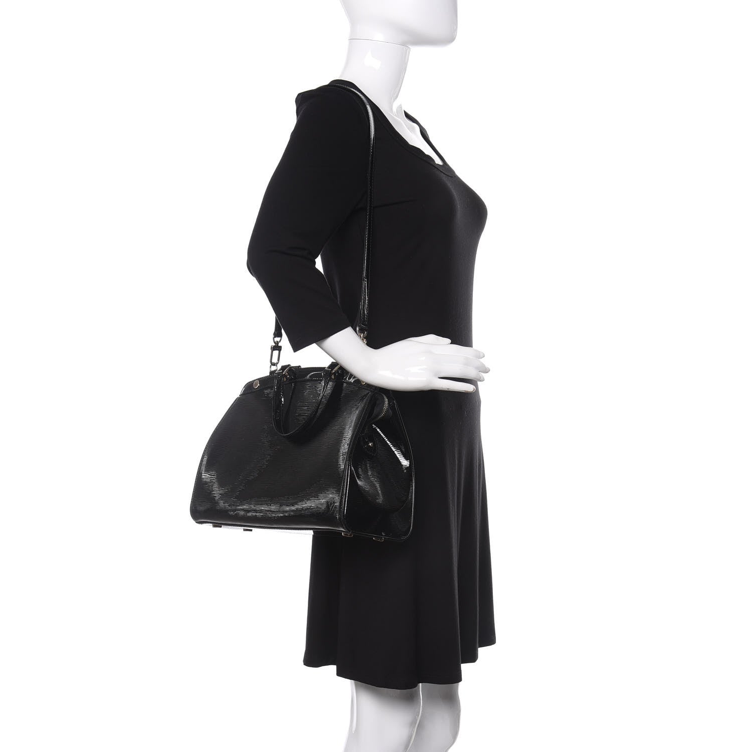 Louis Vuitton Electric Epi Brea MM Black 2 of 10