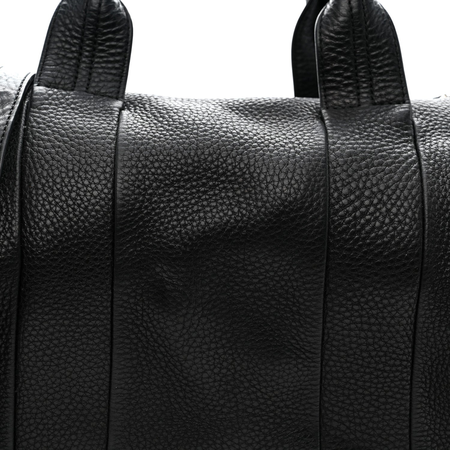 Alexander Wang Pebbled Lambskin Rocco Black Pale Gold Hardware 7 of 10