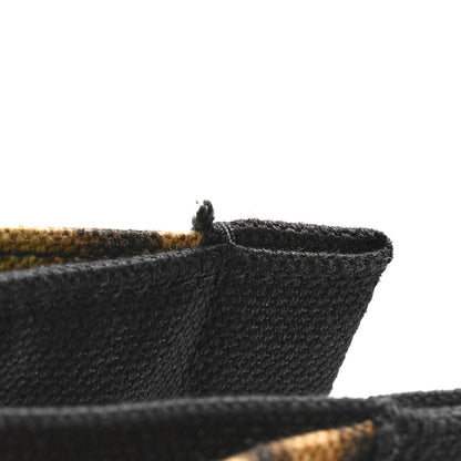 Saint Laurent Canvas Calfskin Leopard Print Rive Gauche Noe Tote Natural Black 11 of 12