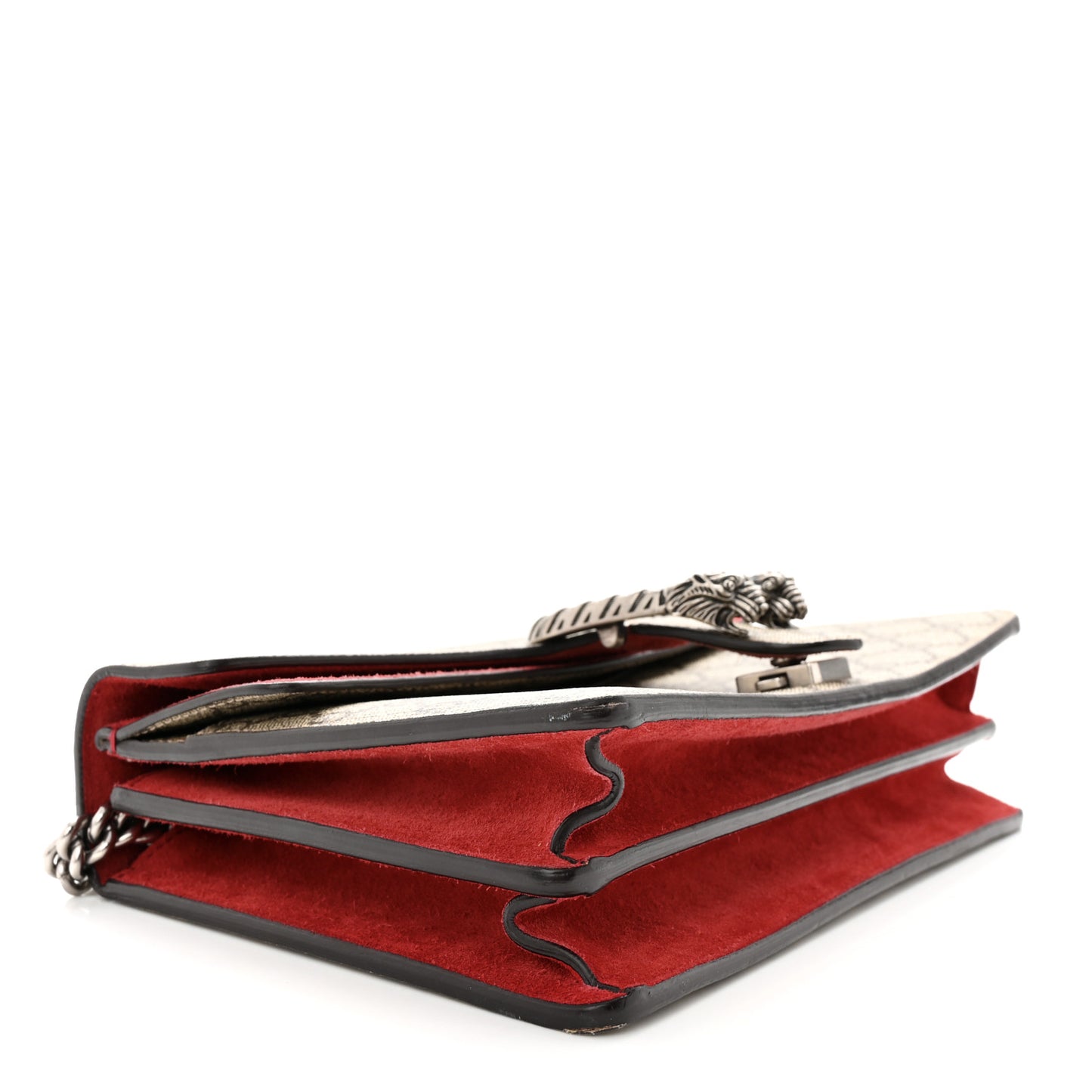 GG Supreme Monogram Small Dionysus Shoulder Bag Red