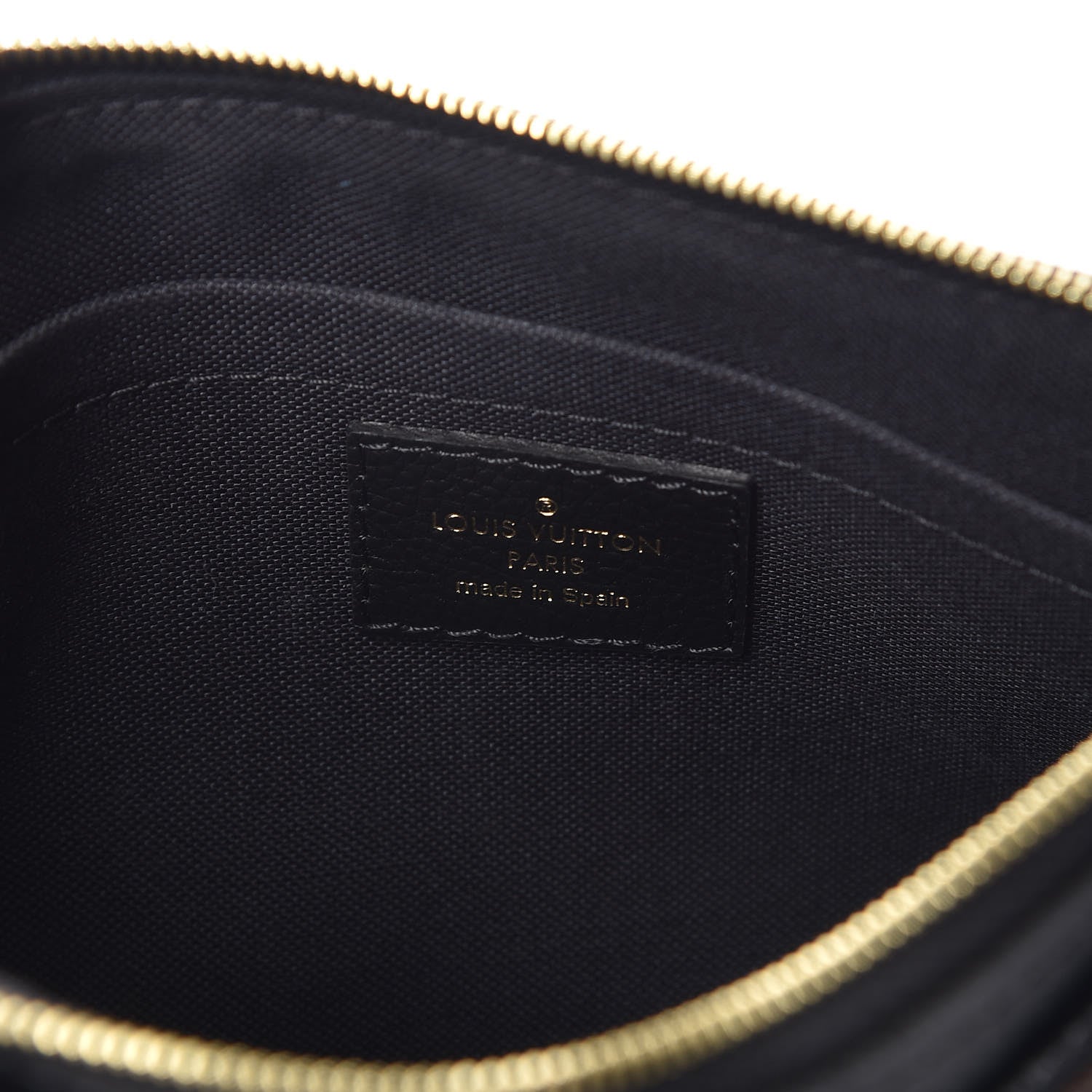 Louis Vuitton Monogram Pallas Clutch Black 6 of 11