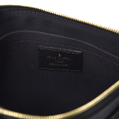 Louis Vuitton Monogram Pallas Clutch Black 6 of 11
