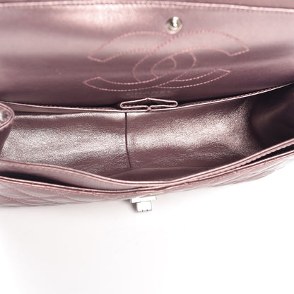 Chanel Metallic Aged Calfskin Quilted 2.55 Reissue 226 Flap Light Purple 6 of 8