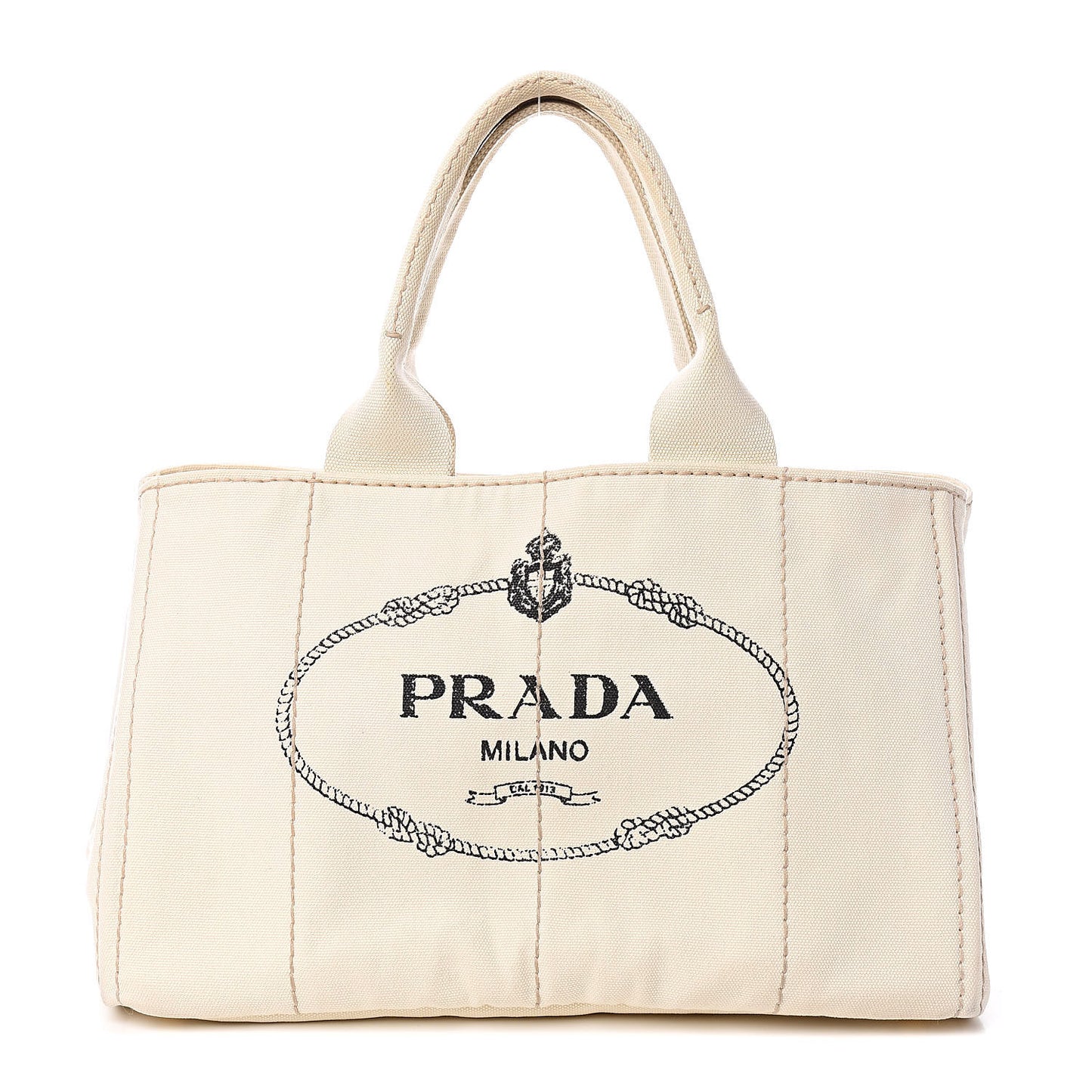 Canapa Logo Tote Grezzo