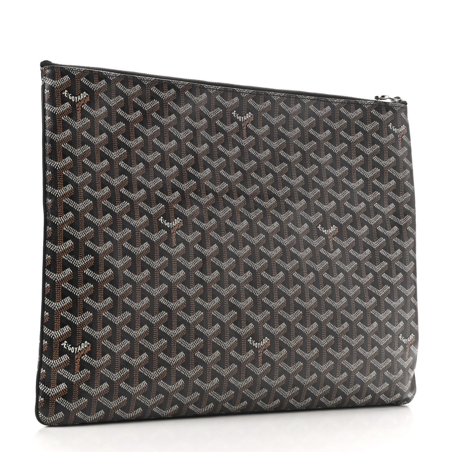 Goyard Goyardine Senat Pochette GM Black 3 of 8